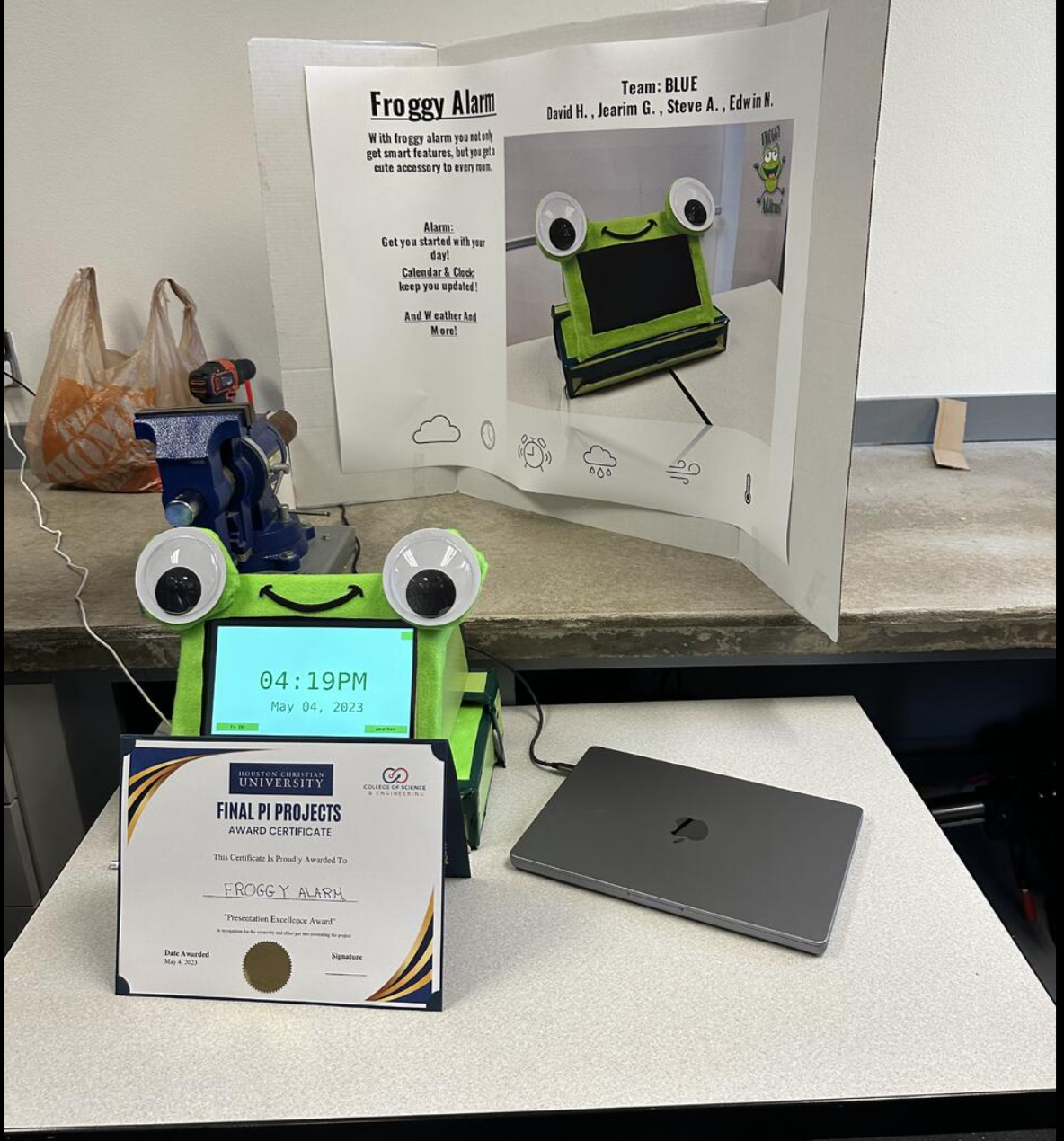 Froggy Alarm Clock